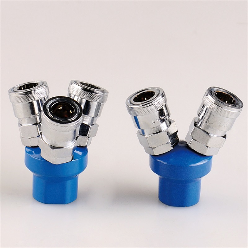 诸暨永迪直供smysmv气泵空压机快速接头圆三通圆二通