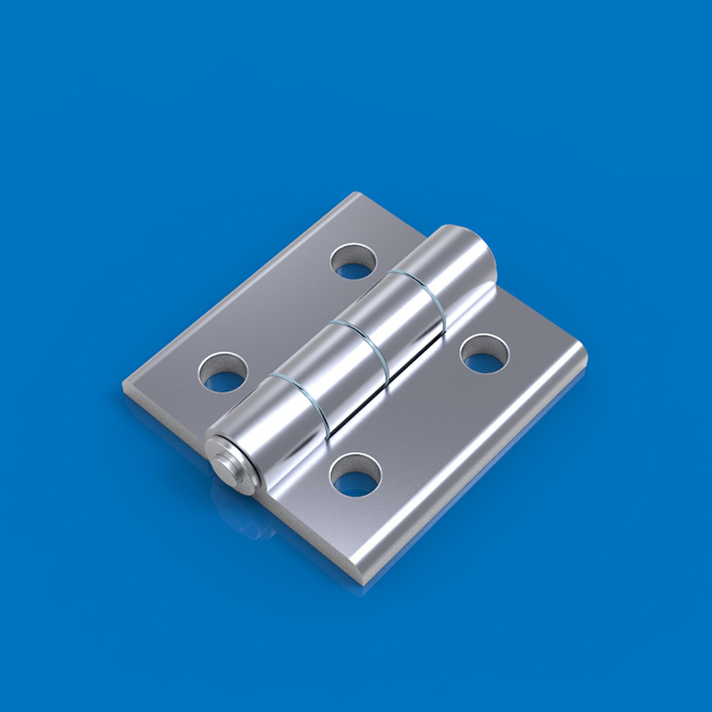 锌合金合页柜门连接203040欧标机械工业门窗配电箱五金铰链活页