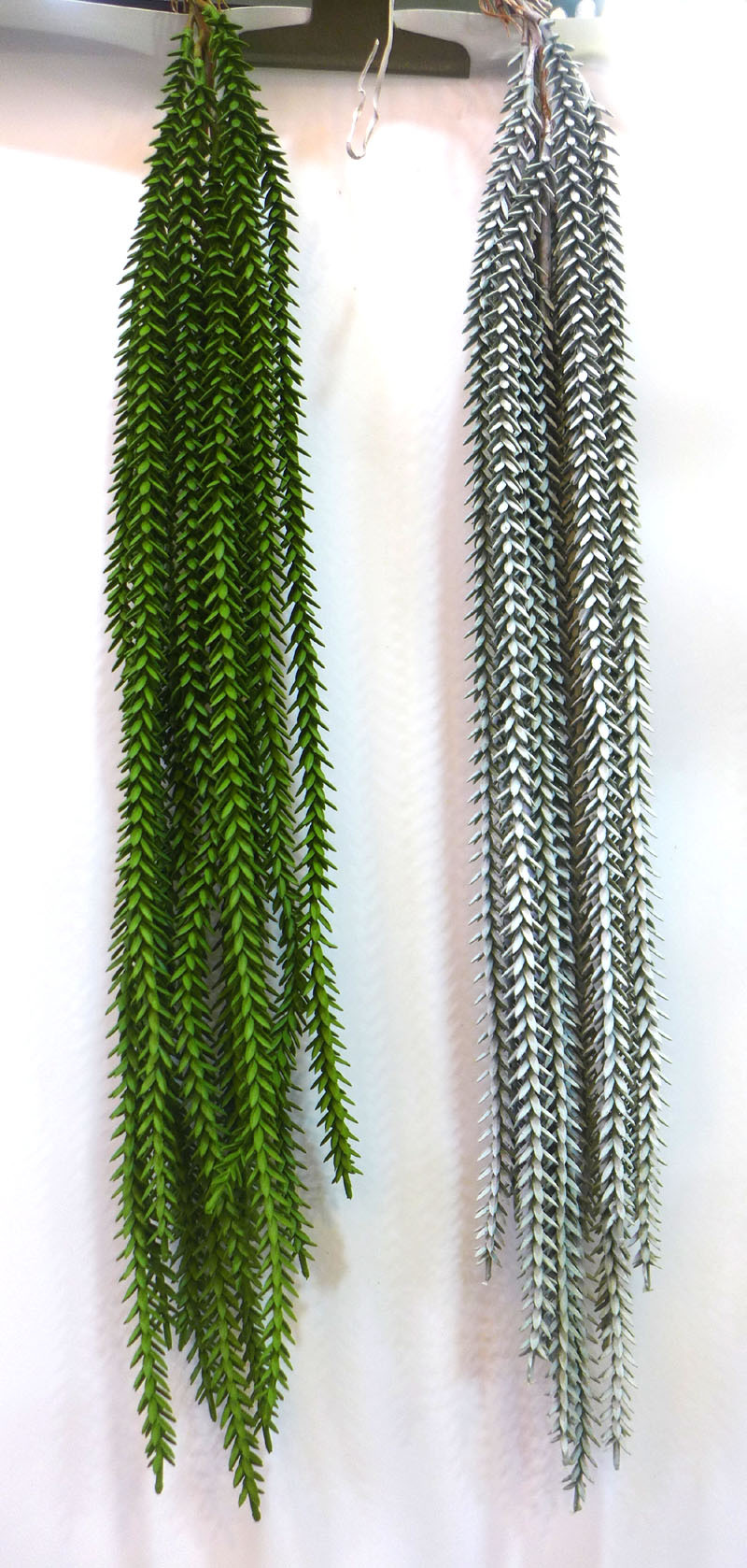 仿真植物藤条 龙尾草鹿角叶垂柳葱草空气草 仿真花藤植物墙壁挂