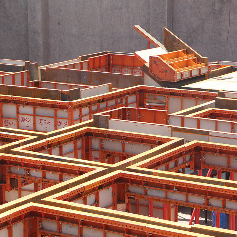 厂家支持定制钢木组合式模板 钢框木模板 颜祥新型建筑模板