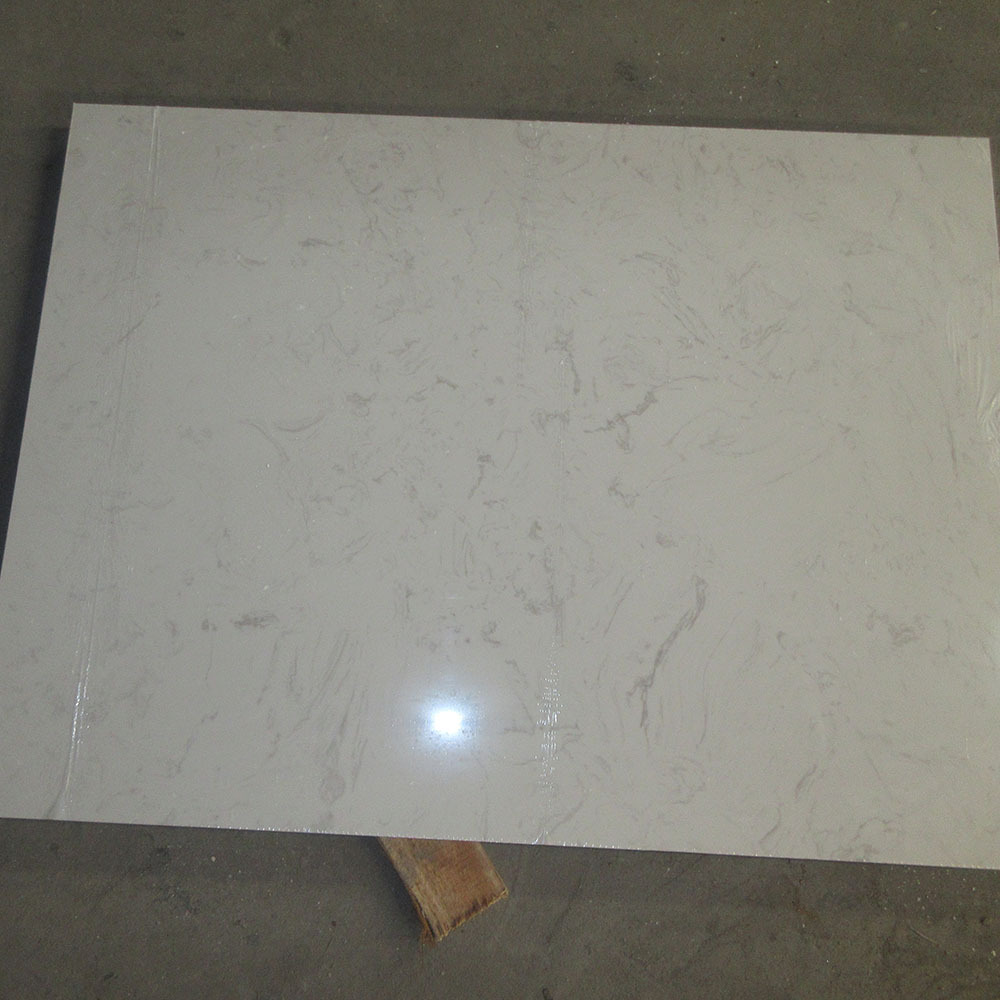 人造大理石花纹板爵士白大理石台面板工程板地面柱子洗手盆