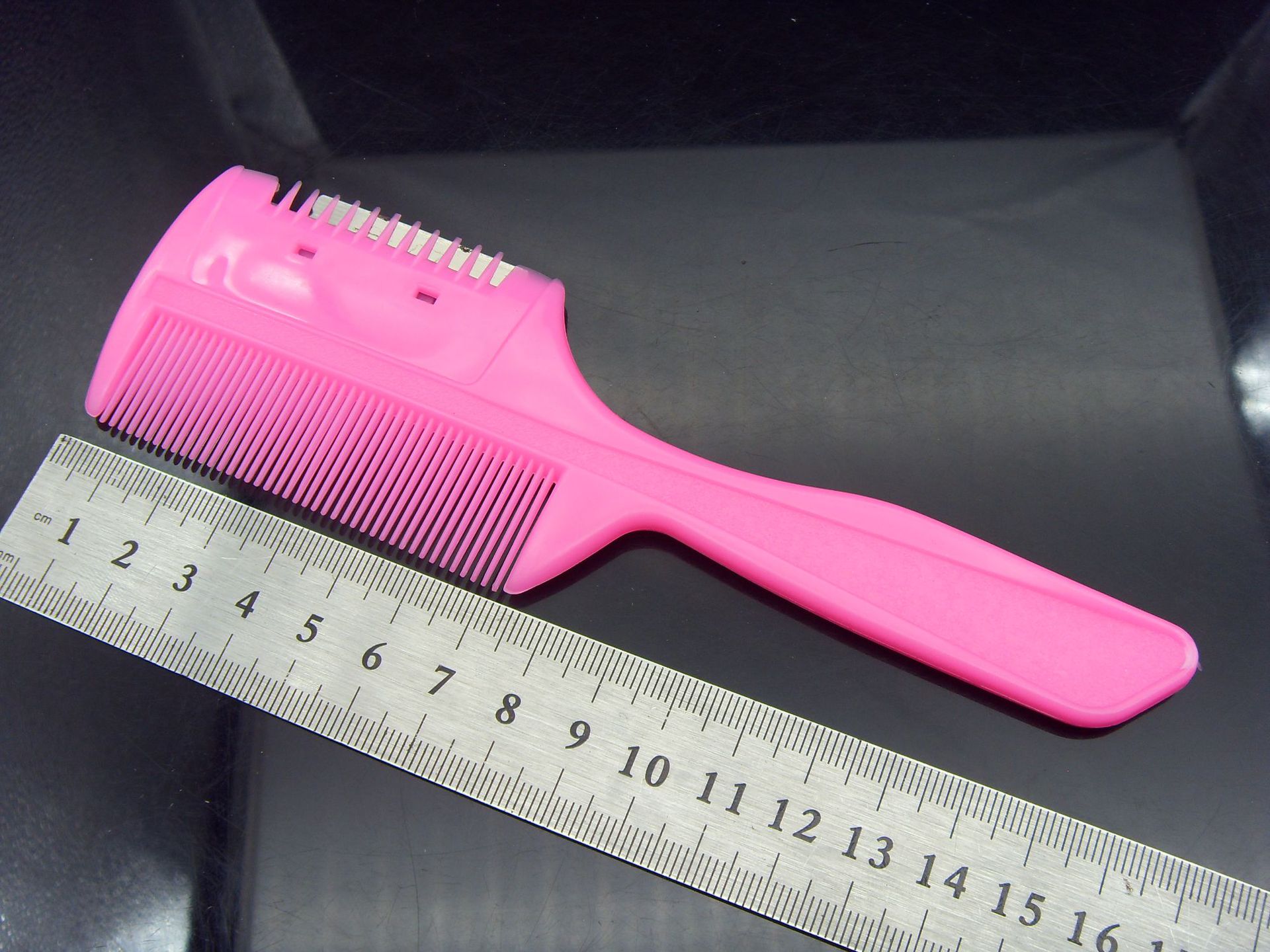 彩色f9削发器 理发梳子削发刀 刘海修剪器 美发梳 打薄碎发刀