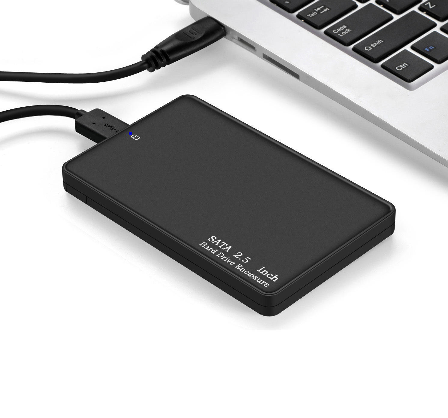 0高速移动硬盘盒 2.5寸串口固态硬盘盒 sata免安装硬盘盒