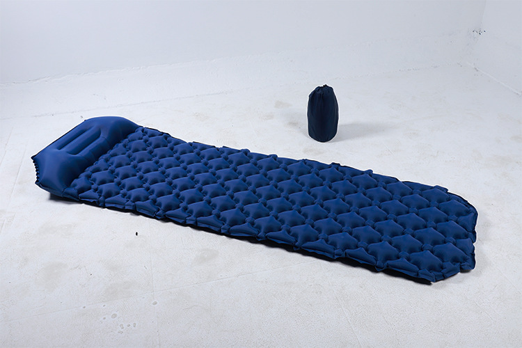 充气垫户外野营睡垫单双人超轻空气垫收纳便携尼龙沙滩防潮垫厂家