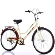 厂家销售26寸女式自行车学生车女式单车可以带人的自行车量大从优
