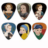 new pattern personality Oil Painting Customizable LOGO picture Various thickness Guitar picks guitar Blade