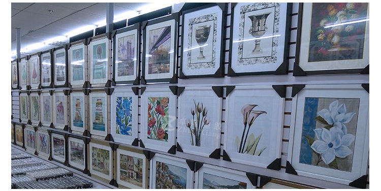 义乌相框塑料护角 画框包装防撞角厂家批发黑色20mm直角