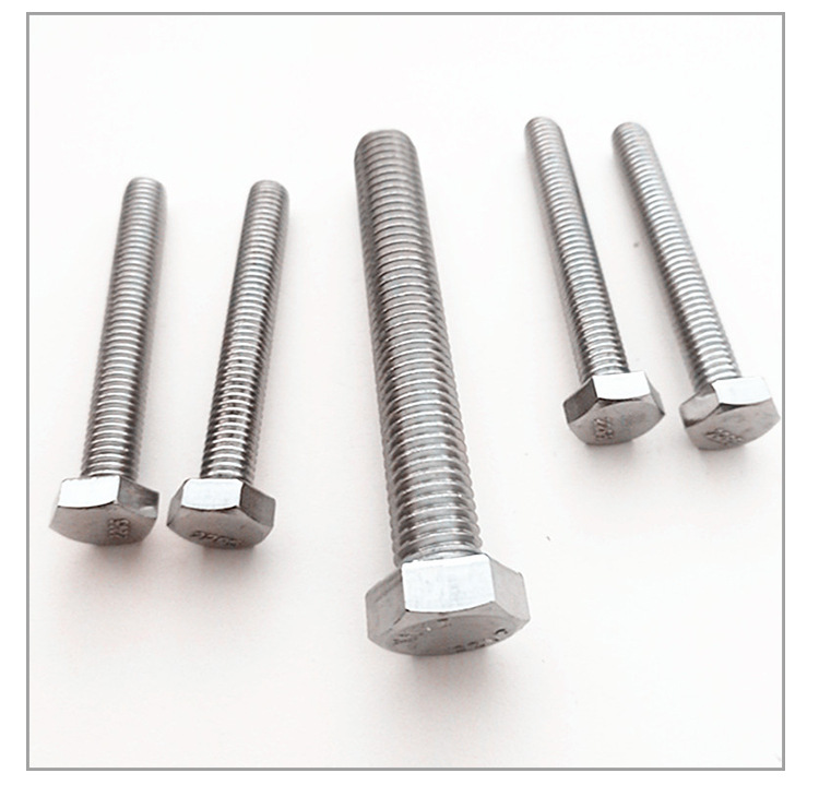 厂家直销2205外六角螺栓螺丝六角头耐高温耐腐蚀m16m20