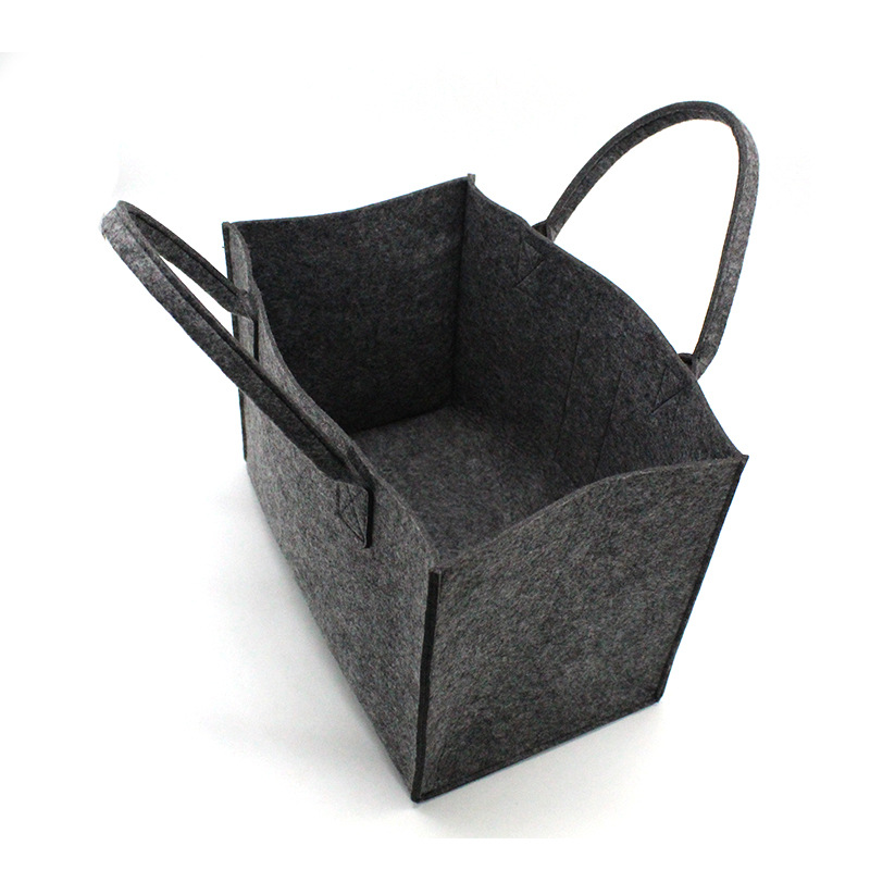 Factory Large Capacity Felt Shopping Bag Creative Portable Gift Storage Bag Simple Fashion Handbag Customization