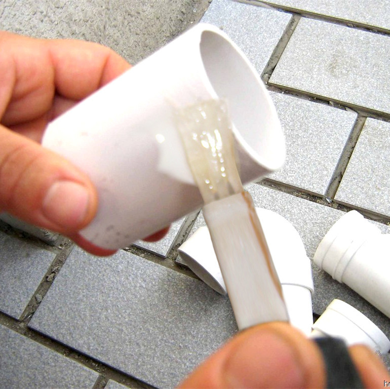 凌尔胶水厂家直销专用pvc管道排水管上水管透明 安全环保