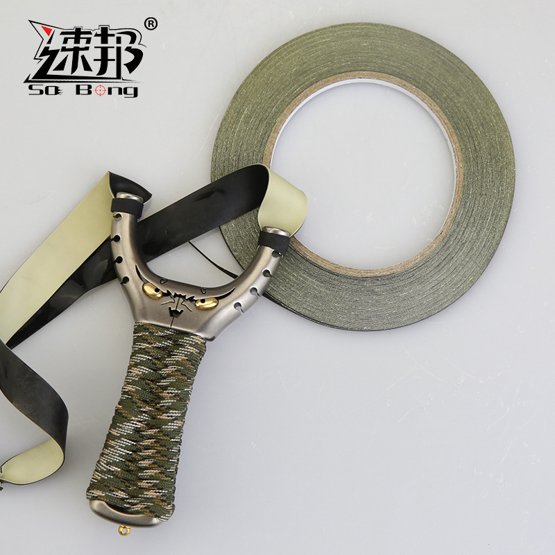 速邦懒人胶带飞虎弹弓快速绑皮筋绑带琥珀带30米一卷超低价绑筋