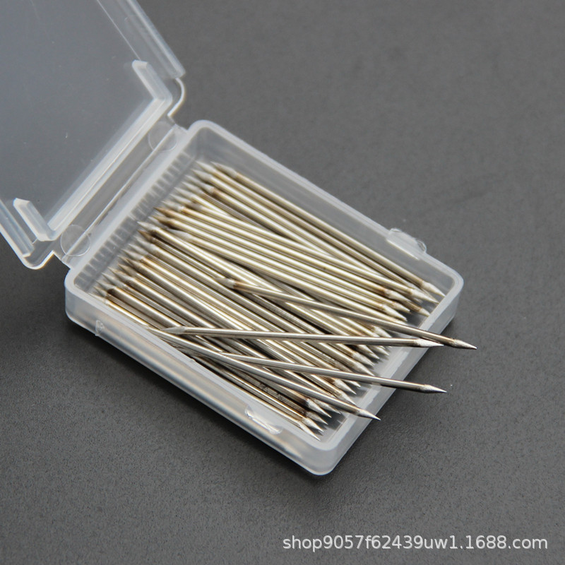 甲鱼针憋针不锈钢防锈甲鱼钩 两头尖双尖针钓甲鱼老鳖王八水鱼钩