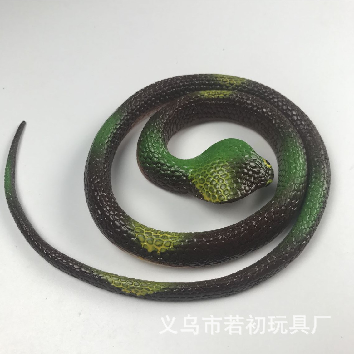仿真75cm环保玩具蛇假蛇橡胶橡皮软蛇圆头蛇眼镜蛇吓人整蛊小动物