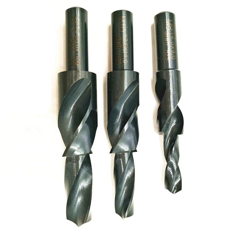 高品质二级直柄阶梯钻 180度杯头螺丝沉孔子母阶梯钻头m345681012