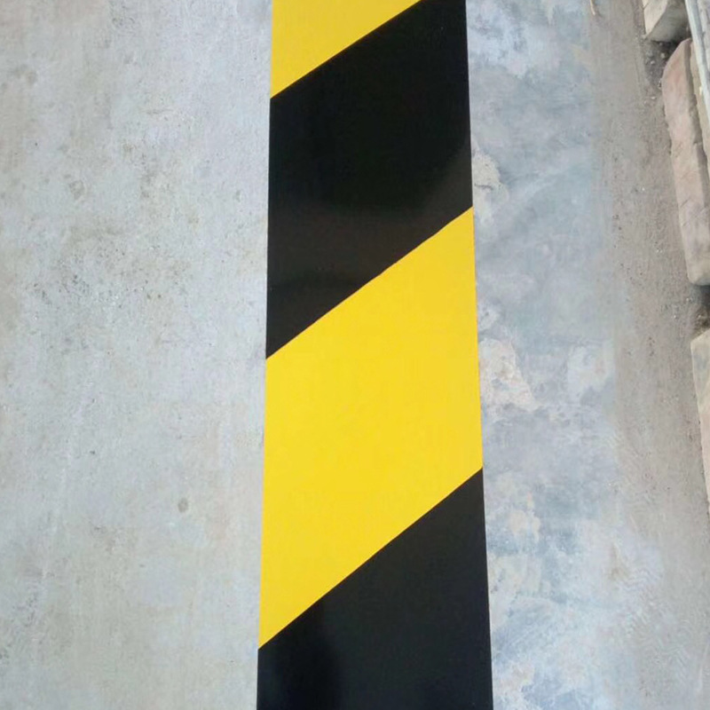 现货批发工地建筑警示带 楼层踢脚线 镀锌板黄黑红白