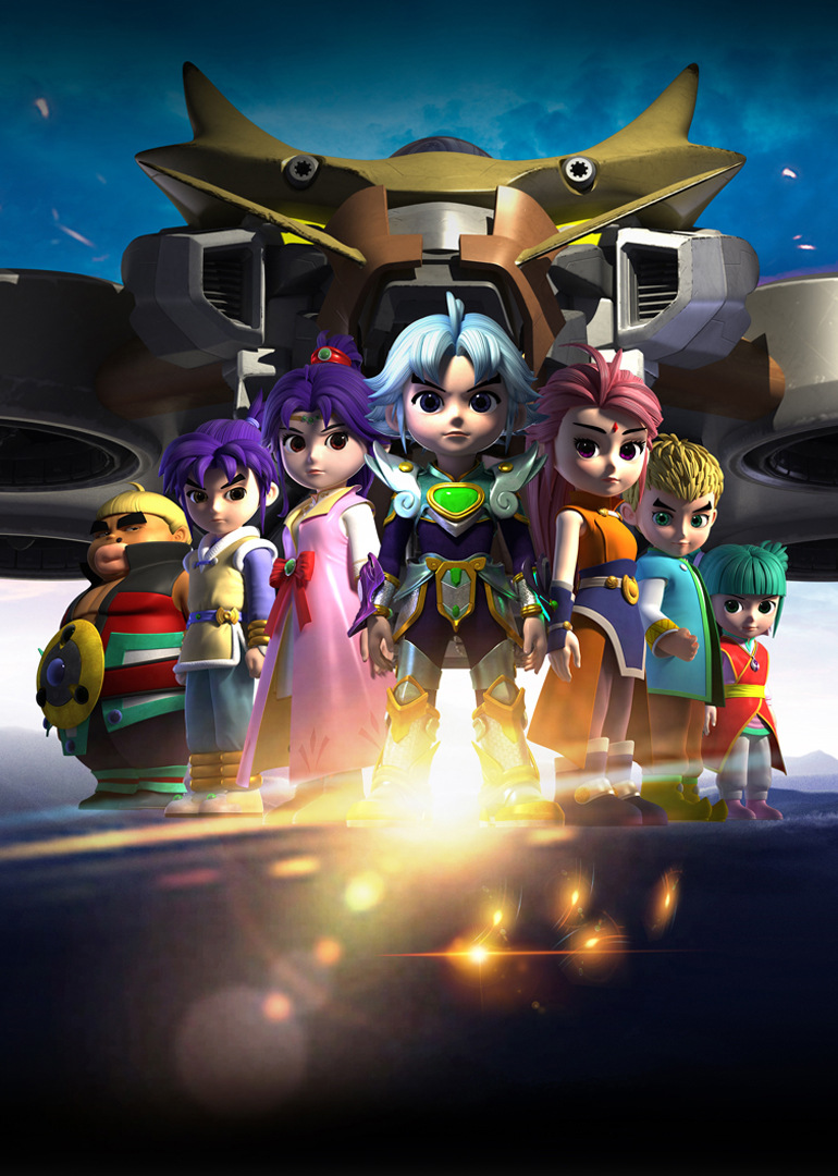 神兵小将2 第2部第二季动画片高清车载视频dvd光盘 光碟碟片dvd