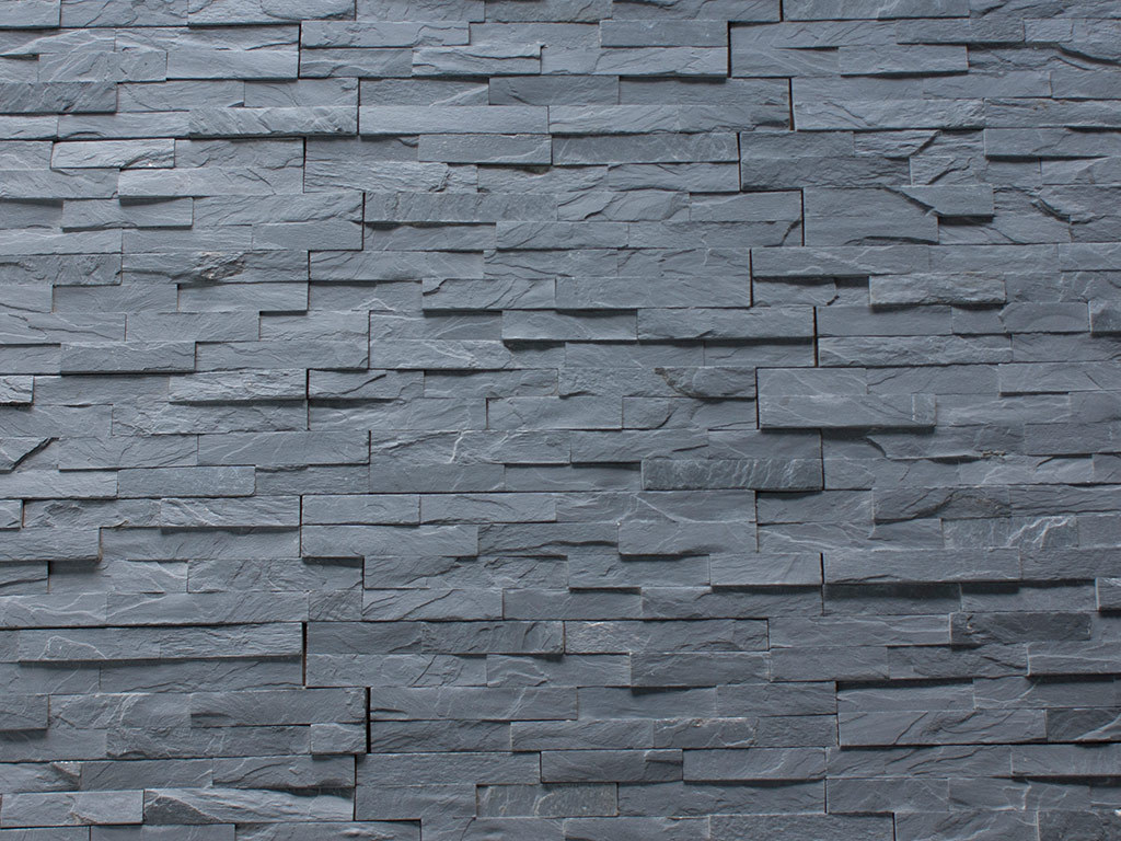 江西天然青石板开槽文化石客厅玄关组合板石材墙外板岩室内背景墙