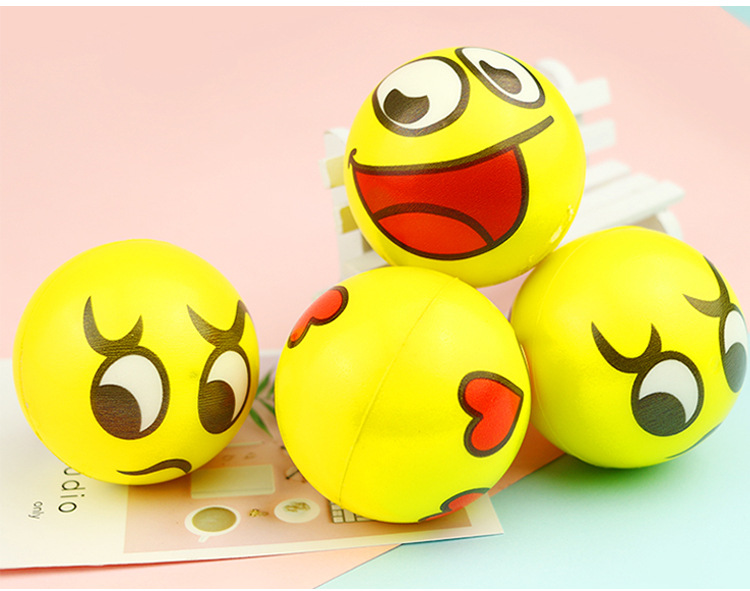 pu表情发泄球 热销发泄玩具