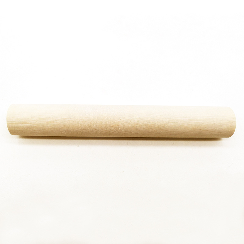跨境14松木擀泥棒直棍擀泥棒擀面杖陶艺工具泥板成型陶泥泥塑工具