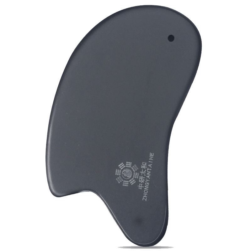 泗滨砭石刮痧板面脸部腿背部点穴位拨筋能量石按摩板按摩器