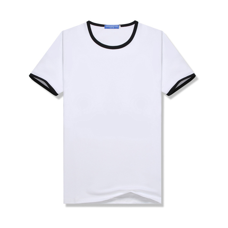 Summer Edge Raglan Short Sleeve round Neck T-shirt Modal Sublimation Transfer Blank T-shirt Business Attire Parent-Child DIY