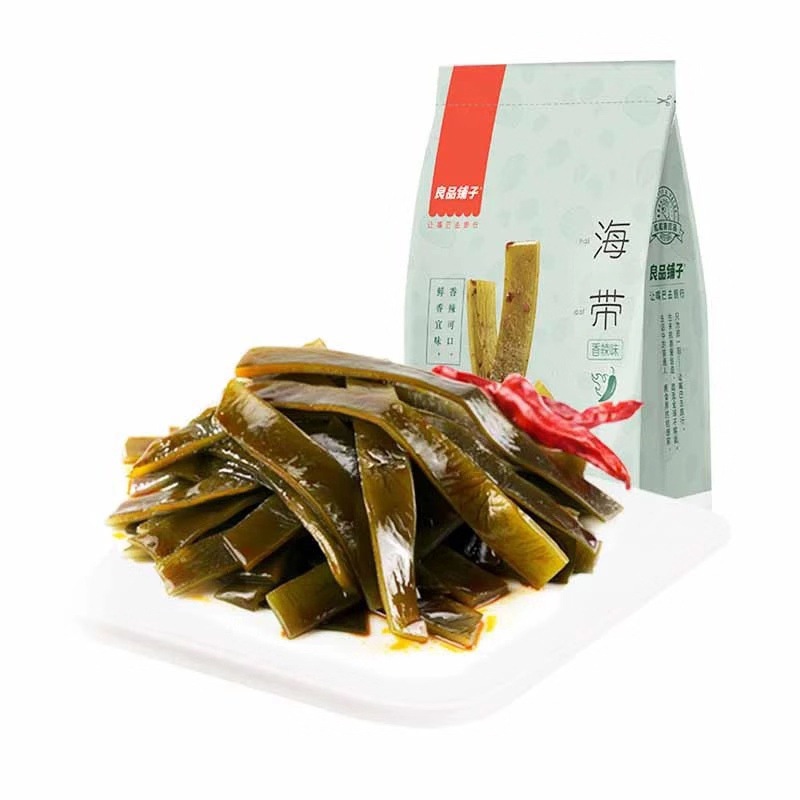 良品铺子海带218g海带丝开袋即食海鲜休闲零食小吃即食下饭菜