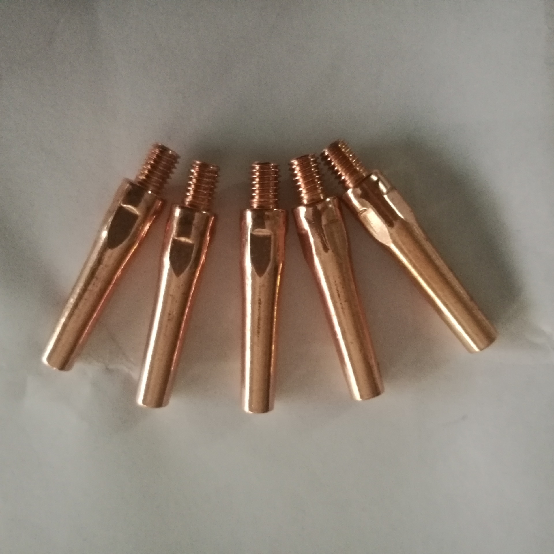 厂价批发气保焊导电嘴m8.8*45/40紫铜加粗型多孔耐高温大电流