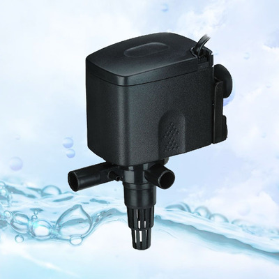 日胜水族箱鱼类乌龟循环水泵抽水增氧过滤三合一鱼缸过滤器潜水泵