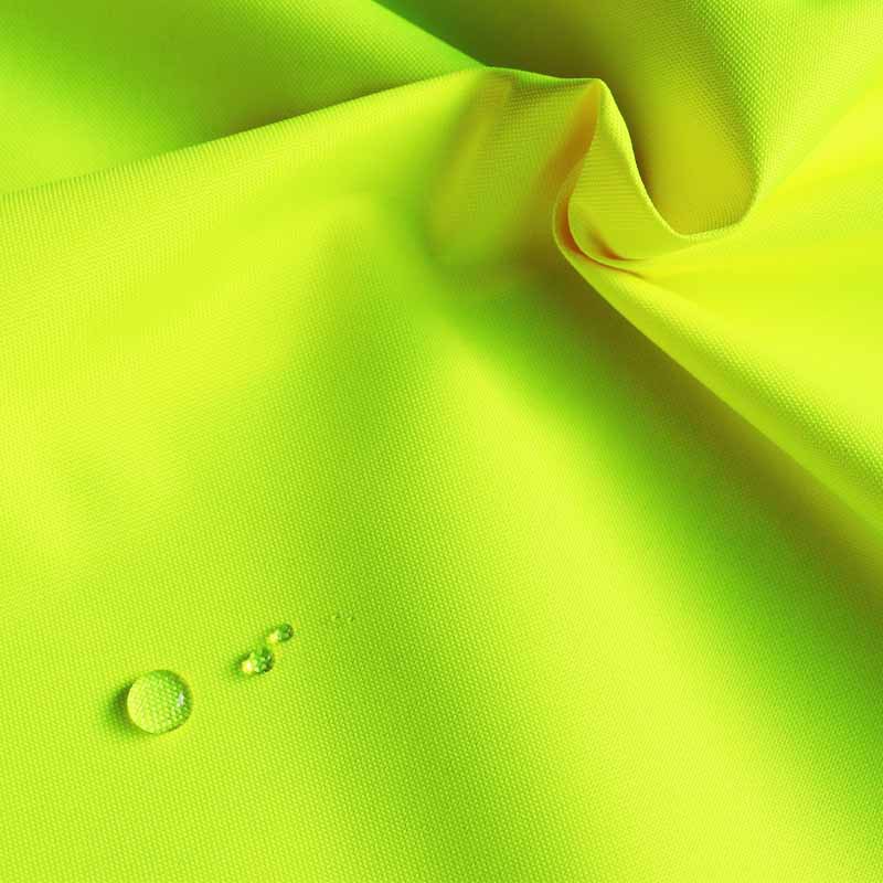 300d荧光黄牛津布 防水透气加密耐磨冲锋衣挡风被羽绒服面料