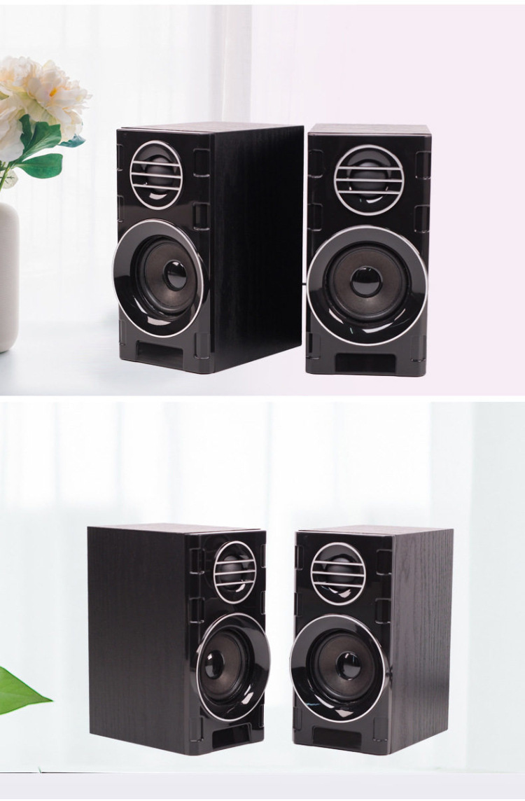 220v插电音箱 够大笔记本电脑台式2.0对箱吃鸡木质音响中性2031