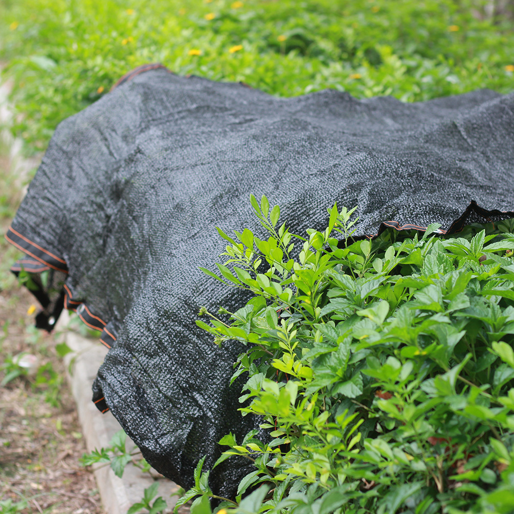 防晒遮阳网布 花园花植物,温室遮光布 shade cloth cover