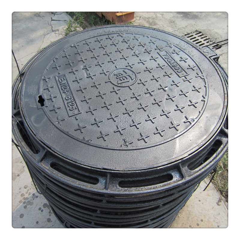 厂家球墨水表箱井盖 直径700沙井盖 阀门井盖 防盗铸铁井盖