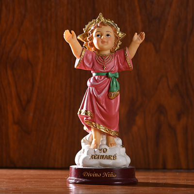 志海工艺厂家直销 宗教教堂圣教树脂摆件 耶稣圣婴工艺品摆件