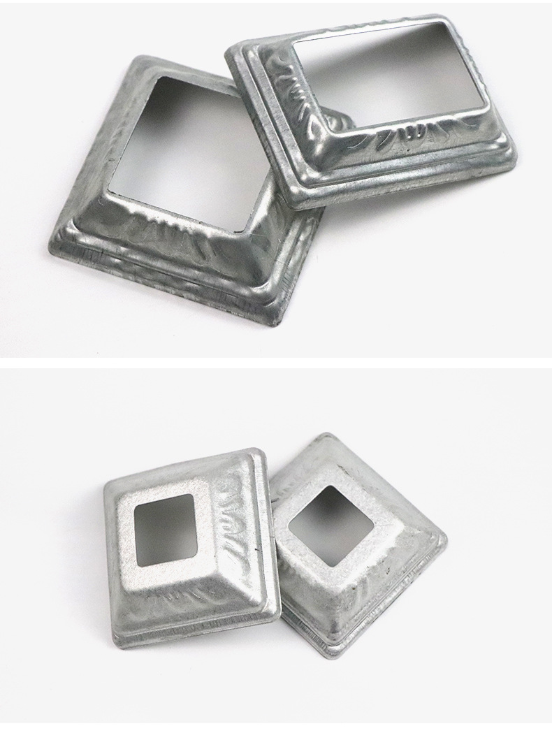 304不锈钢栏杆装饰盖帽加工 楼梯扶手装饰密封盖配件厂家