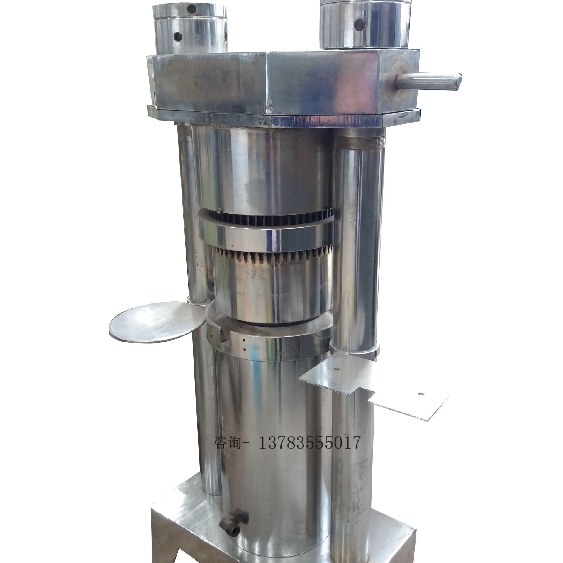 米糠液压榨油机 小型商用芝麻榨油机 出油率高一次榨净榨油机