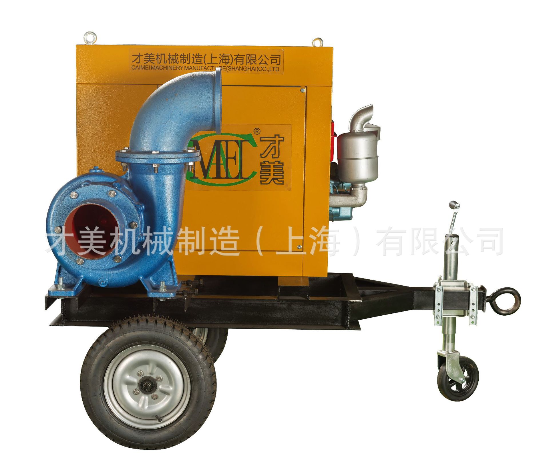 柴油机排污泵 应急前线排涝泵 蜗壳排污污水泵 移动泵车