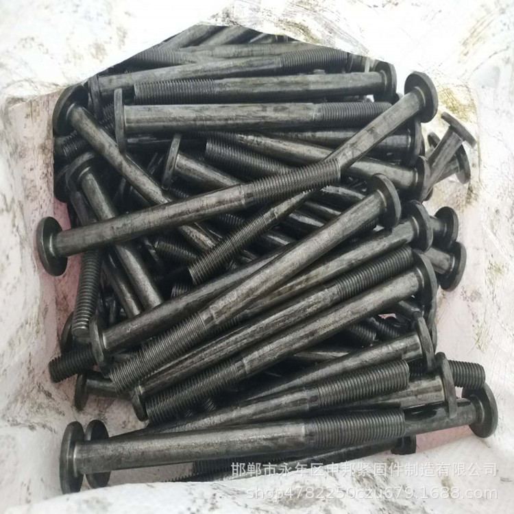 厂家直销 圆头船钉螺丝 船钉丝 圆头船钉螺栓 螺纹钉 m12 m16船钉