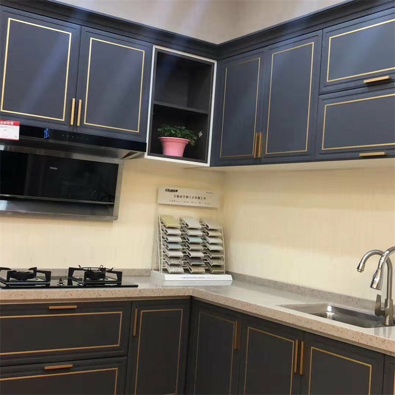 吸塑门系列 吸塑壁门橱柜门定做 欧式模压柜门定制 家具厂家