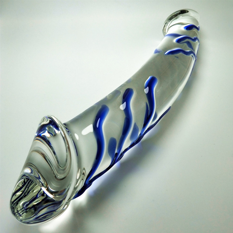 女用大号水晶阳具男用后庭双头龙拉珠自慰棒情趣性用品成人器具