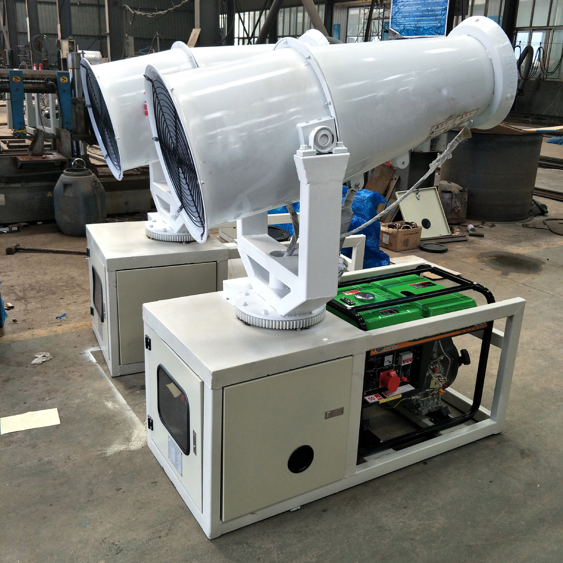 山西煤矿露天堆料厂粉尘污染治理选用设备kcs400高射程喷雾机