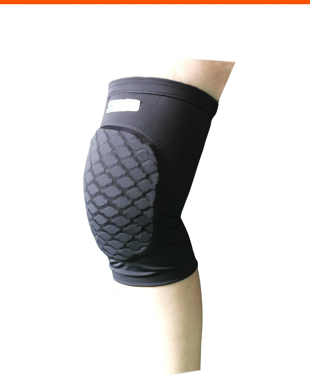 硕鑫蜂窝篮球防震透气短护膝户外跑步健身专业体育运动护膝护具