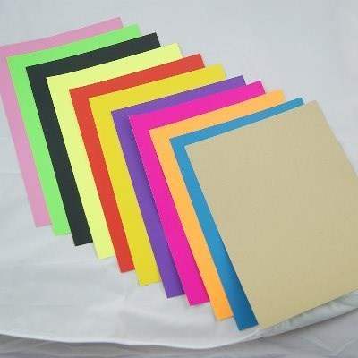 纸标签纸红色自粘打印面a4纸彩色a4红色背胶纸手工纸光不干胶贴