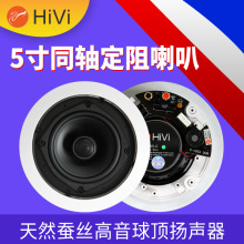 Hivi/惠威 VX5-C 天花喇叭家用定阻吊顶音箱吸顶式音箱 吸顶喇叭