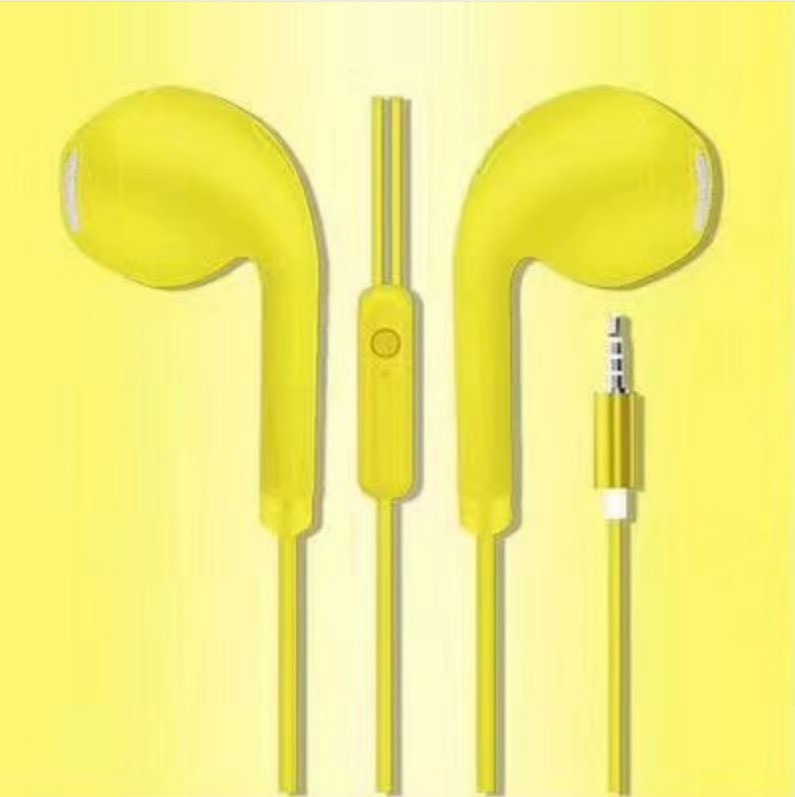 Cross-Border Spot Macaron Wired Earphone in-Ear U19 for Apple/Android/Huawei Wired Earphone