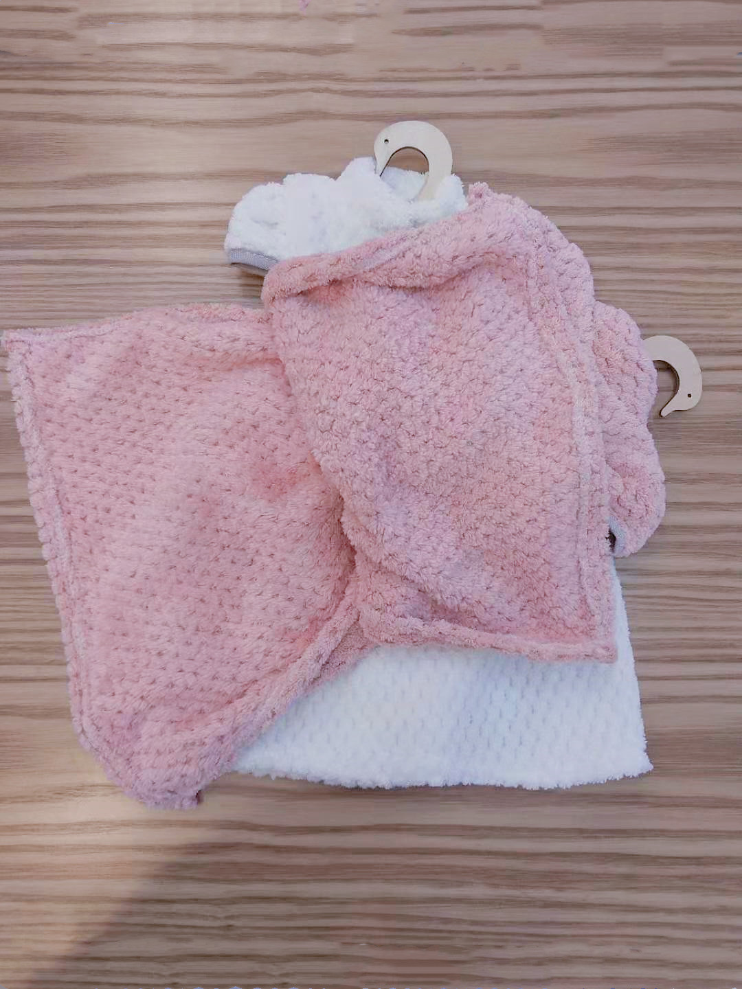 韩式卡通珊瑚绒擦手帕可爱公主裙擦手巾双面绒挂式擦手布细腻吸水