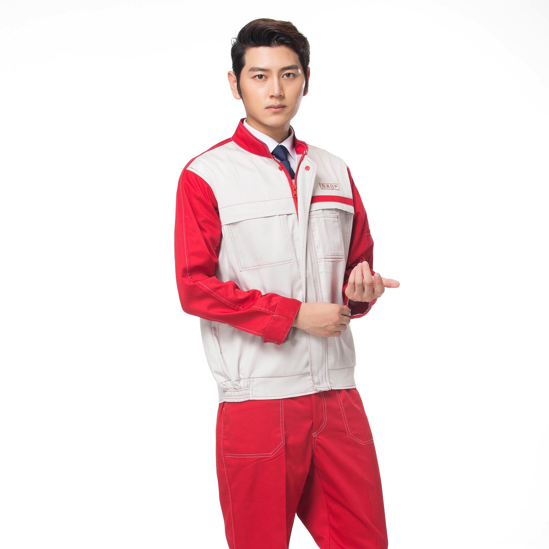 工人工作服定做图片