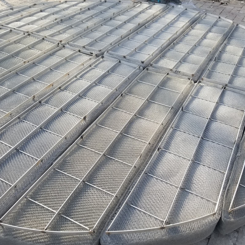 厂家供应丝网除沫器 高效型不锈钢丝网除沫器@金属丝网除沫器