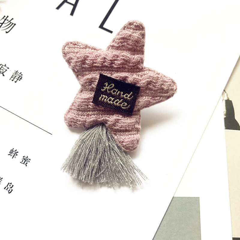 韩国儿童胸针 卡通布艺胸花宝宝别针外套公主胸针 小可爱徽章饰品