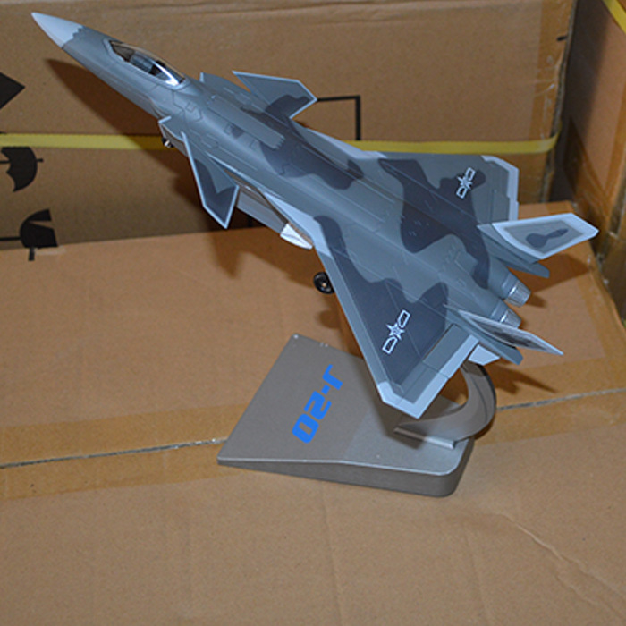 批发歼20战斗机模型172合金歼20模型纪念品定制