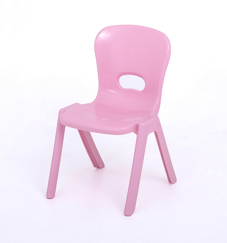 儿童塑料椅加厚宝宝餐椅幼儿园靠背椅学习桌椅一体注塑椅家用凳子